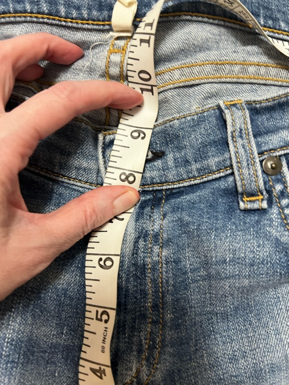 rag and bone tomboy light blue jeans west village 29 8 - Picture 6 of 14